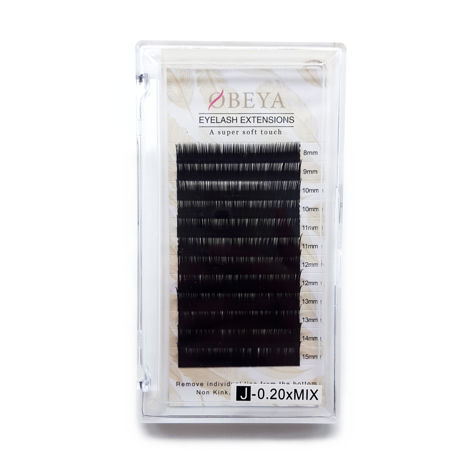 obeya all size 0.03-0.25 high quality volume individual eyelash extensions private labelxx